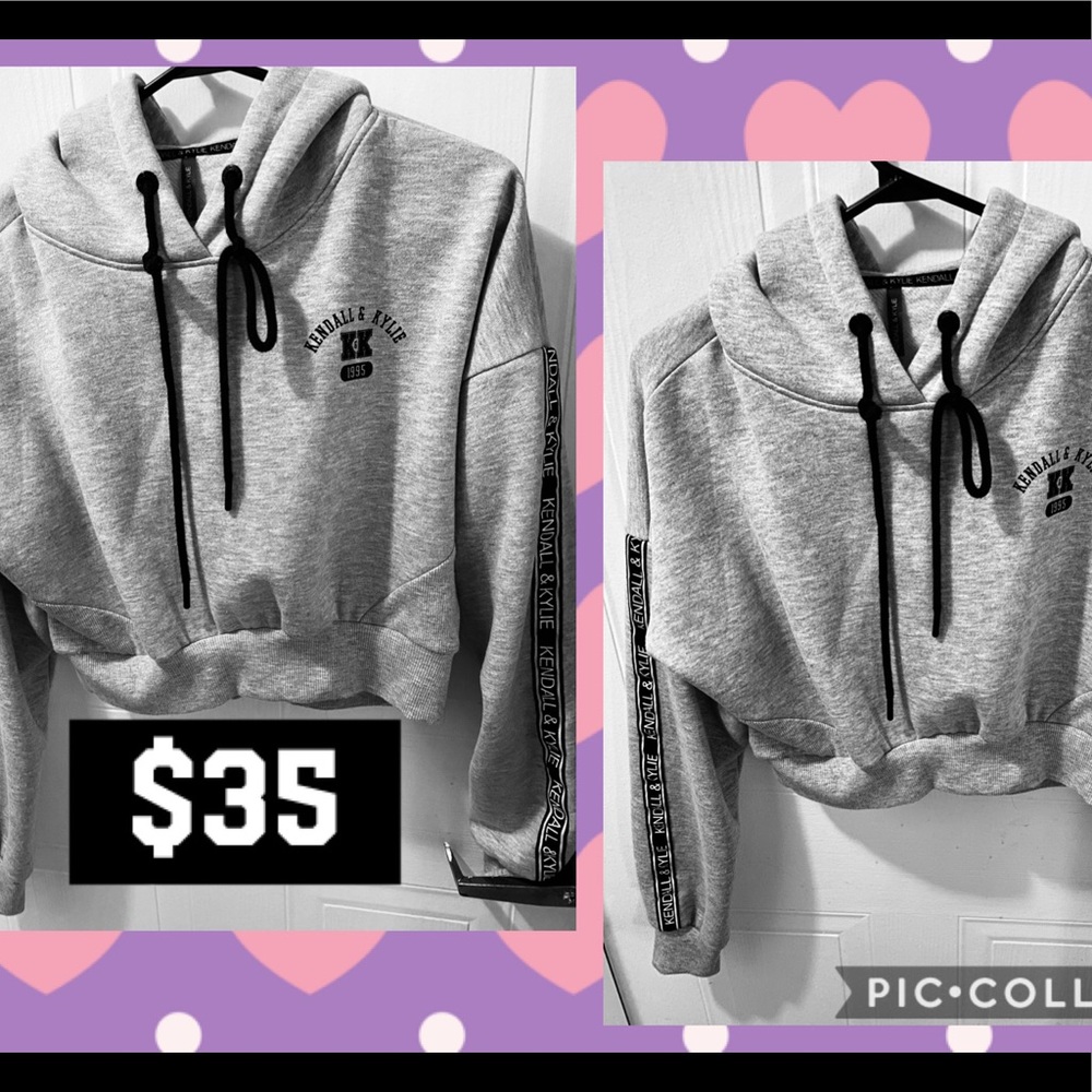 Cropped hoodie